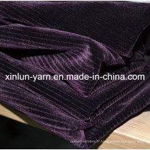 100% Tissu en polyester pour la fabrication de tissu souple / rideau